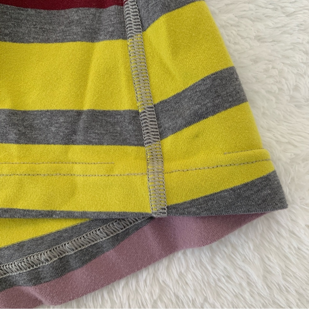 Women’s 2 LULULEMON Cool Racerback Luon Yoga Tank Top Triplet Twin Stripe - Picture 6 of 7